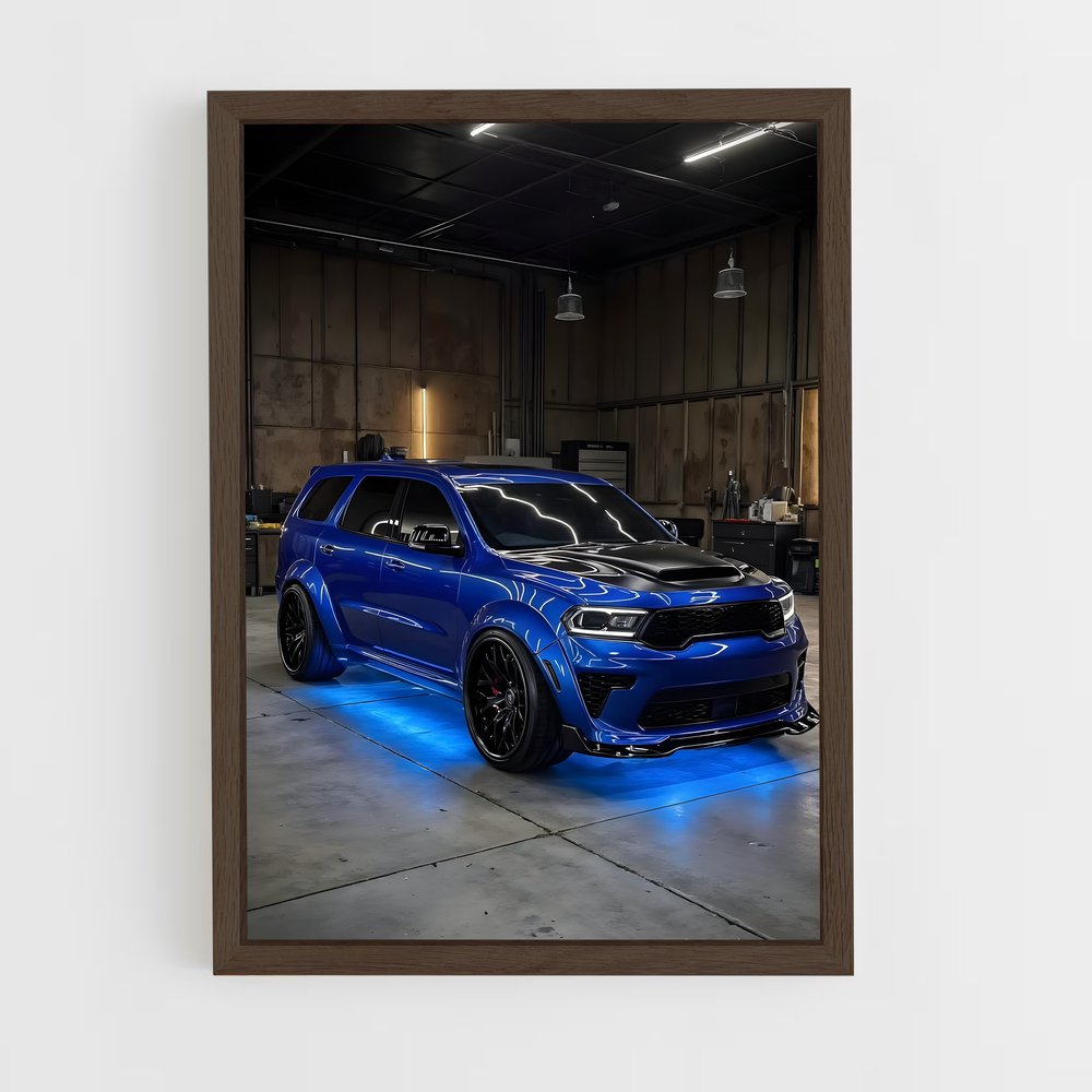 Poster Durango hellcat – affiche Dodge (vue 5)